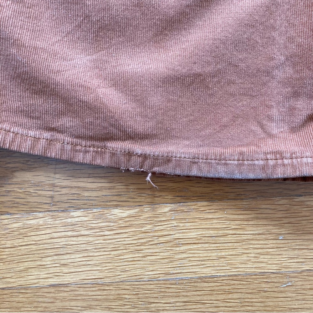 Idyllwind Burnt Orange Corduroy High-Rise Pants - 2/36L - Picture 6 of 7